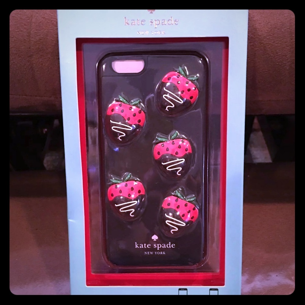 Kate Spade 3D Strawberries iPhone 6s case screens